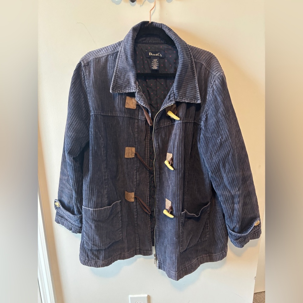 Corduroy Denim&Co Jacket